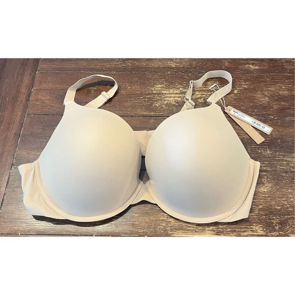 NWT Skims Fits Everybody Push Up Demi Bra Br-uwr-2295 Clay 44D - Picture 3 of 6